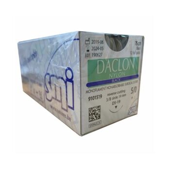 SMI - Daclon DS-19 Hechtdraad - Zwart 75 cm