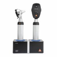 Heine - BETA 400 Otoscoop XHL F.O. | BETA 200 Oftalmoscoop - Combi Kit NT4 oplader